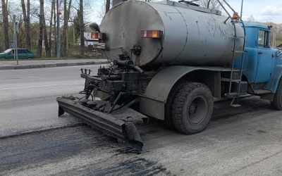 Услуги гудронатора для строительства дорог - Благовещенск, заказать или взять в аренду