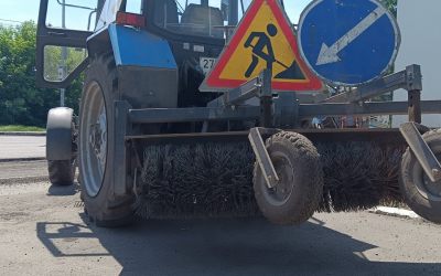 Услуги дорожной щетки на базе МТЗ - Завитинск, заказать или взять в аренду