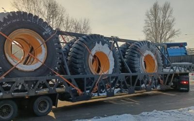 Тралы для перевозки больших грузовых колес - Белогорск, заказать или взять в аренду