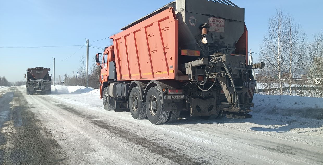 Заказ пескоразбрасывателей для обработки дорог песком в Амурской области