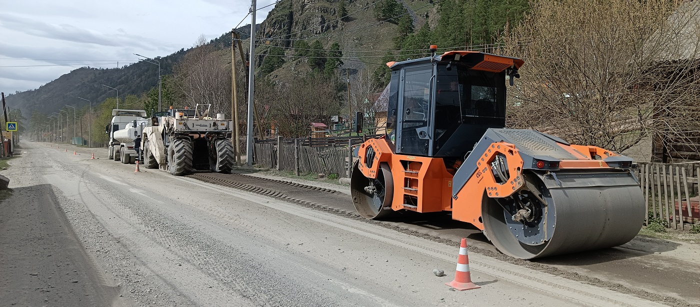 Строительство дорог в Амурской области